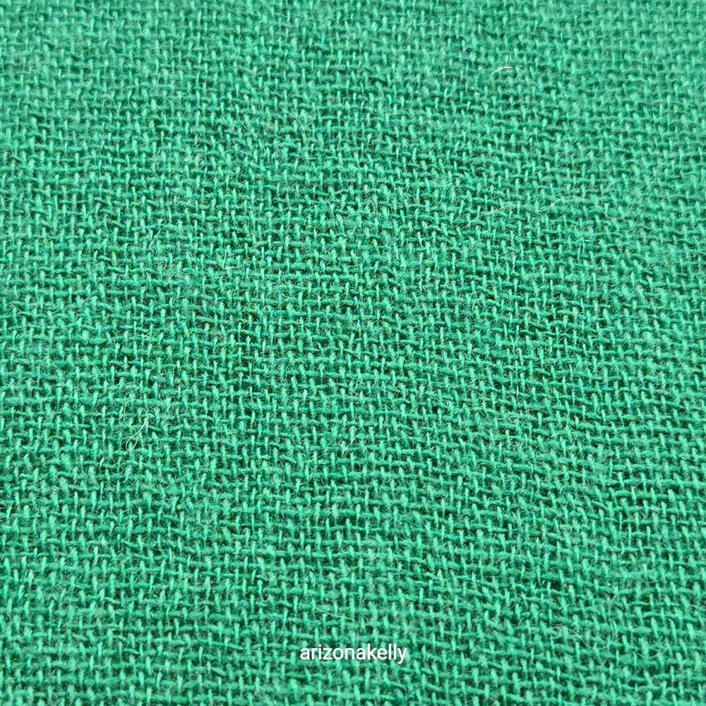 NWOT Cashmere Woven Scarf Made In Nepal Kelly Green - Picture 8 of 15